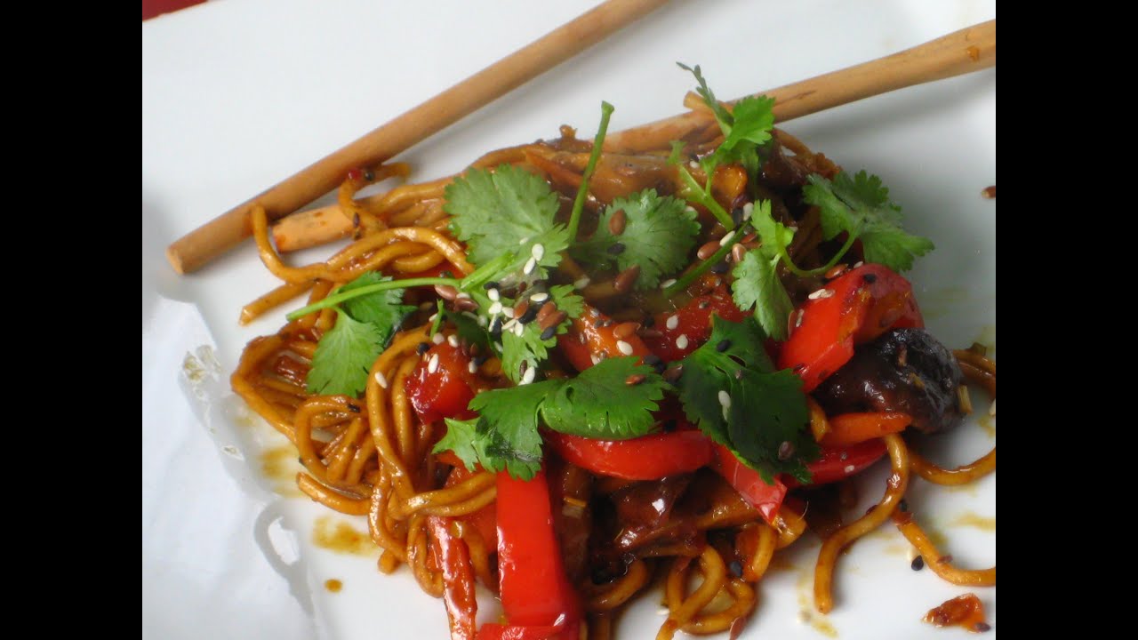 Wok aux shiitake et légumes