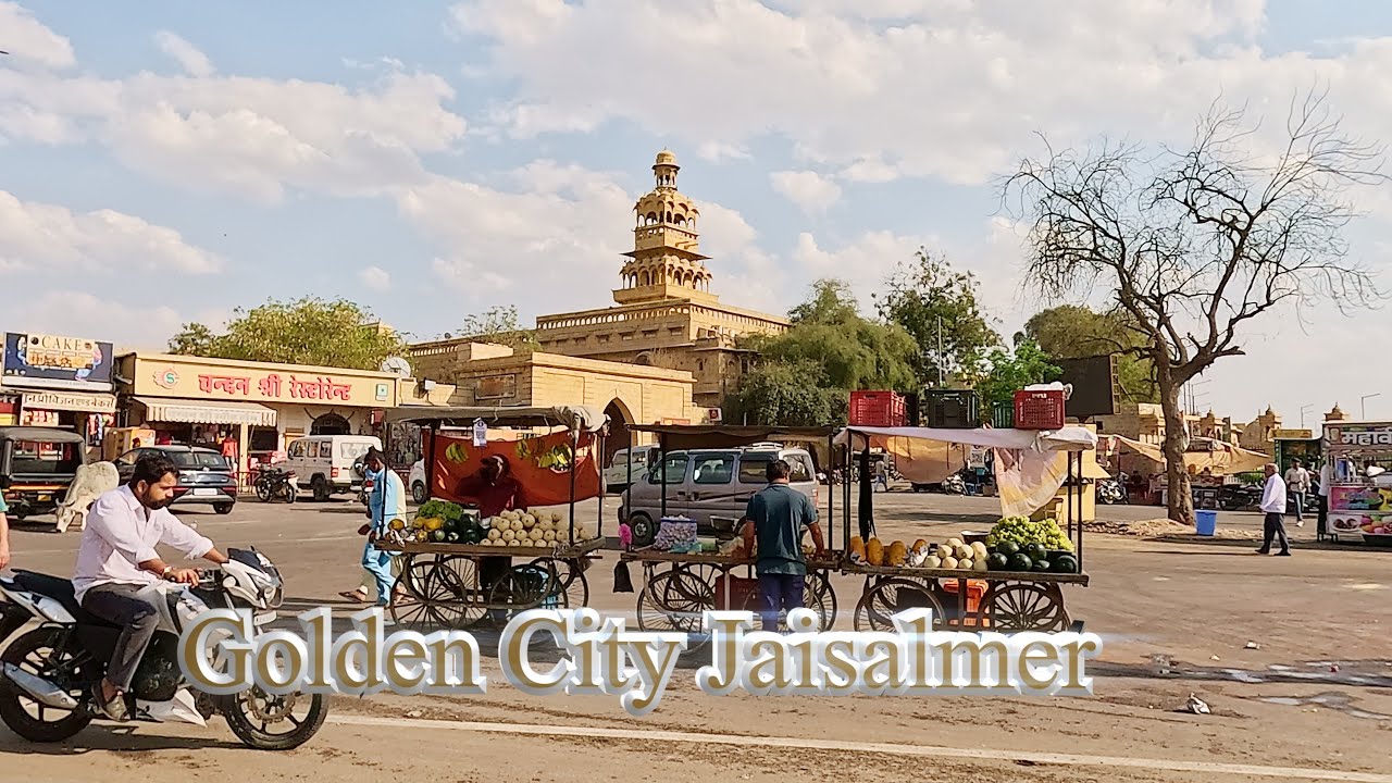 Walking in Jaisalmer | Golden City Jaisalmer | Rajasthan Tour | Jaisalmer, Rajasthan, India