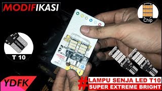 Pasang led alis senja + Sein di avanza/xenia