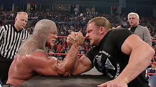 Scott Steiner Vs Triple H Arm Wrestling Match On This Day In 2002