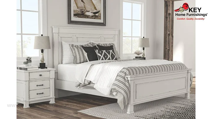 Ashley Jennily Queen Bed With 2 Nightstands (APG-B642-QP2) | KEY Home