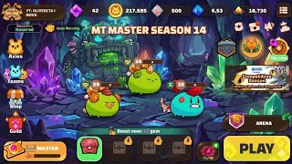🔥UNKO PLANT MT MASTER S14 | AXIE INFINITY CLASSIC 🔥