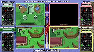 Open Early Boots 7/7 Fast Ganon, Mar 6 2020.  ALTTP Randomizer Daily Race.