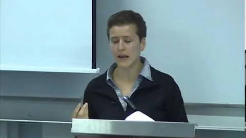 Christine Hentschel: Opening Lecture of Masterprog...