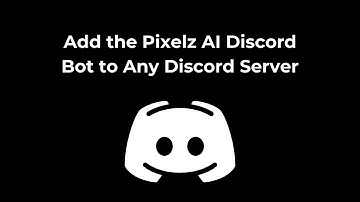 Add the Pixelz AI @discord Bot to any Discord server 😎