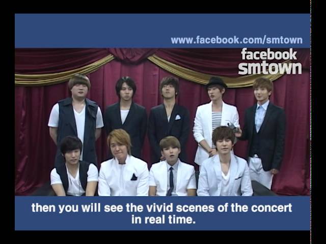 FACEBOOK SMTOWN OPEN INTERVIEW.(BY Super Junior)