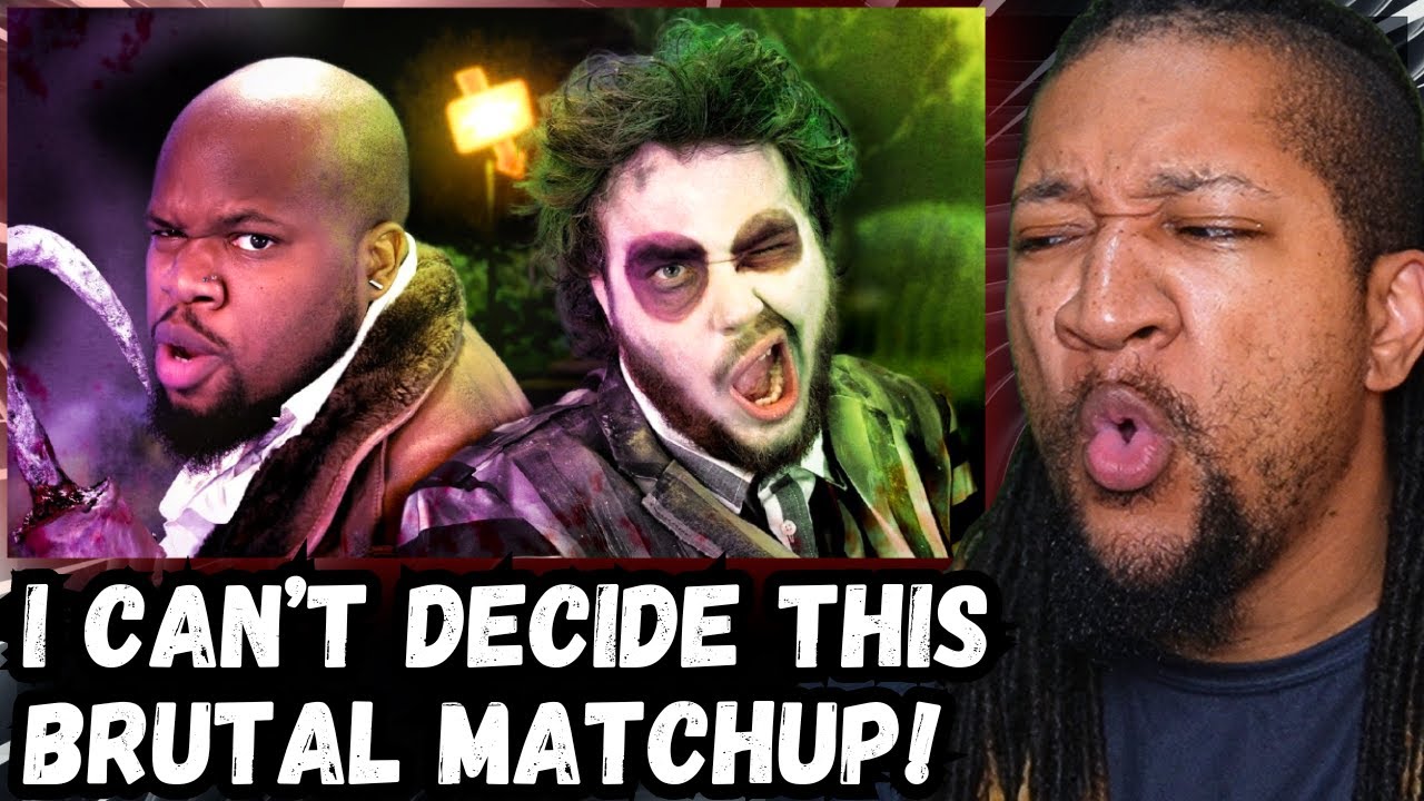 Beetlejuice vs Candyman - RAP BATTLE! (Freshy Kanal) | Reaction! - YouTube