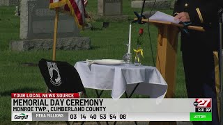 Memorial Day ceremony held in Cumberland County