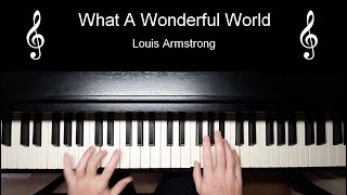 What A Wonderful World - Piano Solo (Louis Armstrong)