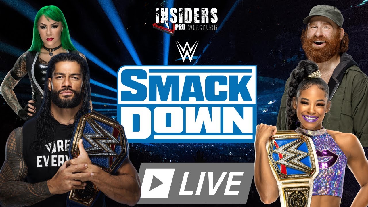 WWE SMACKDOWN August 27, 2021 Live Watch Along Insiders Pro Wrestling