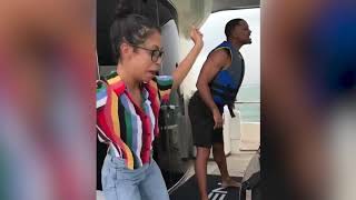 Liza Koshy and Will Smith Dancing