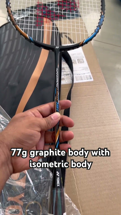 Yonex nano ray 18i graphite badminton racquet | unboxing