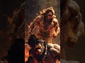 महाबली हनुमान: लंका दहन की चेतावनी! 🔥जब जागा पवनपुत्र का क्रोध... #shorts