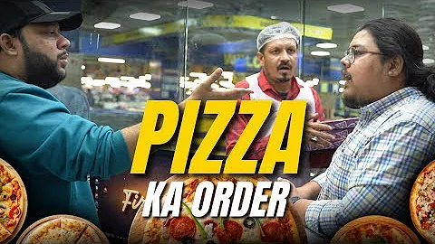 PIZZA KA ORDER  | By Nadir Ali & Jaffar Mastana | P4 Pakao | 2025 #p4pakao #nadiralipranks #comedy