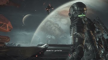 The Callisto Protocol - Chapter 5 Warden Cole "Your Story Ends" Shoots Down Starship Dani Cutscene