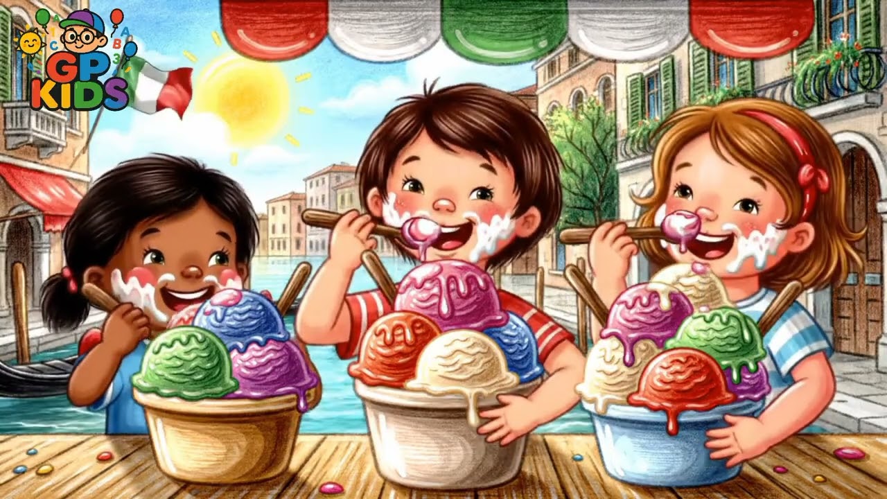 “Ice Cream Through Time 🍨 | Fun Kids Rhyme about Ice Cream History”