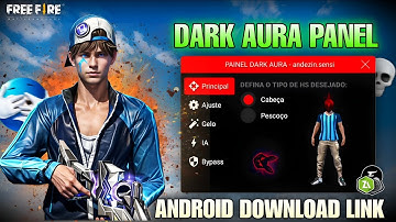 100% Working 🔥 !! ANDROID DARK AURA PANEL 🇧🇷 ANDROID DOWNLOAD LINK 🔗//  FREE FIRE (2025)