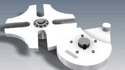3D Geneva Mechanism Simulation Animation in Autodesk Inventor #3dsimulation #mechanism