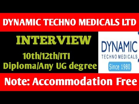 DYNAMIC TECHNO MEDICALS, LATEST JOBS 2021