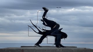 Blob Track Slit Scan BBOY / TouchDesigner