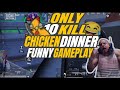 🔥 ONLY 10 KILLS But Got CHICKEN DINNER 🐔😂 | BGMI Funny Gameplay