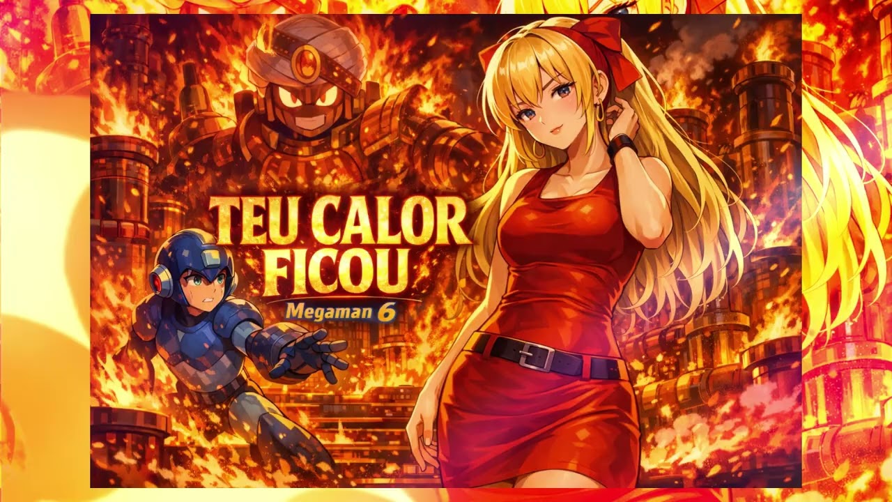 Teu calor ficou - MEGAMAN 6 FLAME MAN - Forró Tribute
