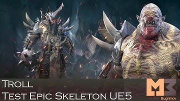 Troll Test Epic Skeleton UE5
