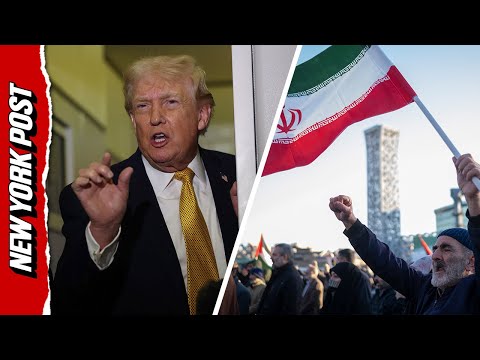 Video Trump Teases Possible US Involvement in Iran Protests