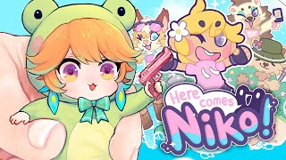 【FROGIWAWA】HERE COMES NIKO! Where are the frogs!?! 🐸 #kfp #キアライブ