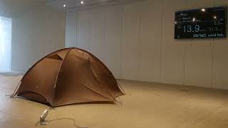 TFStents Stars 2P pro tent Wind tunnel test @tfstents