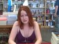 Richelle Mead at Kepler's talking about Blood Promise