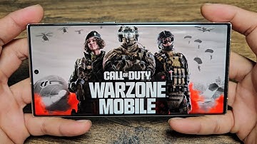 COD Warzone Mobile (High Graphics 60FPS) | Samsung Galaxy S23 Ultra