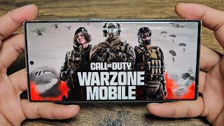COD Warzone Mobile (High Graphics 60FPS) | Samsung Galaxy S23 Ultra