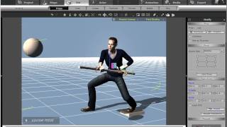 Using HIK for two-handed battle in iClone5