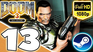Doom 3: BFG Edition (Nightmare, All PDAs, Lockers, and Video Discs) Part 13 - Recycling Sector