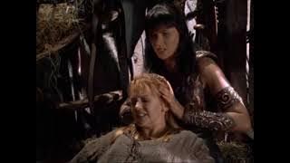 Renee O'Connor giving birth