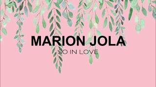 Marion Jola - So In Loves