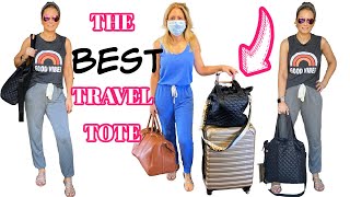 The ONLY Travel Tote You'll Need | What's In My Travel Tote | MsGoldgirl