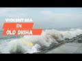 Strong Sea Waves In Digha