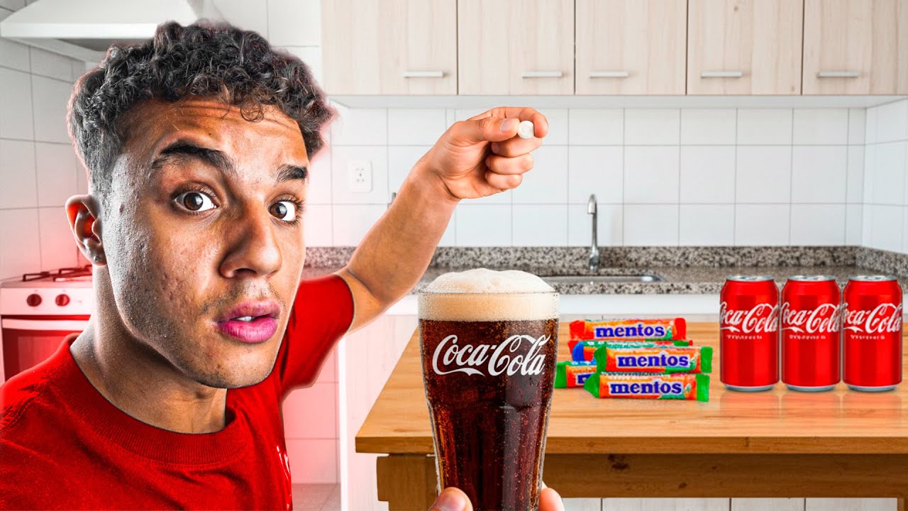 Misturei Coca Com Mentos