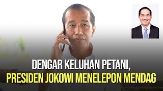 Dengar Keluhan Petani, Presiden Jokowi Langsung Menelepon Menteri Perdagangan soal Impor Bawang