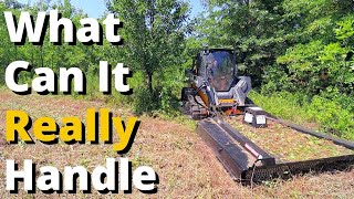 Pushing the Limits of a Skid Steer Brush Cutter