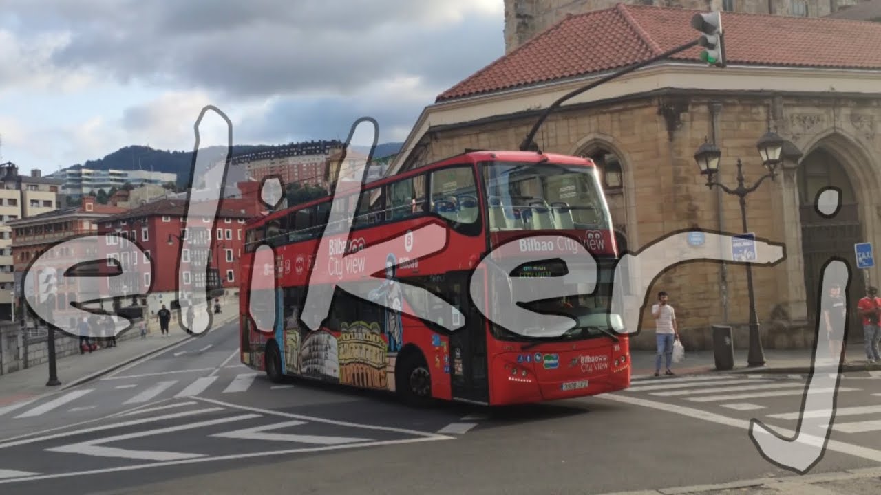 Bilbobus, Bizkaibus, Bilbao City View & Euskotren Tranbia - Circulación por Bi. Atxuri [09/08/2025]