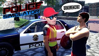 MÓJ STAŻ W AMERYKAŃSKIEJ POLICJI! *miasto się boi* ‍️ Symulator Policjanta