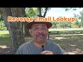 Reverse email lookup services by a private investigator  uncover email owner information