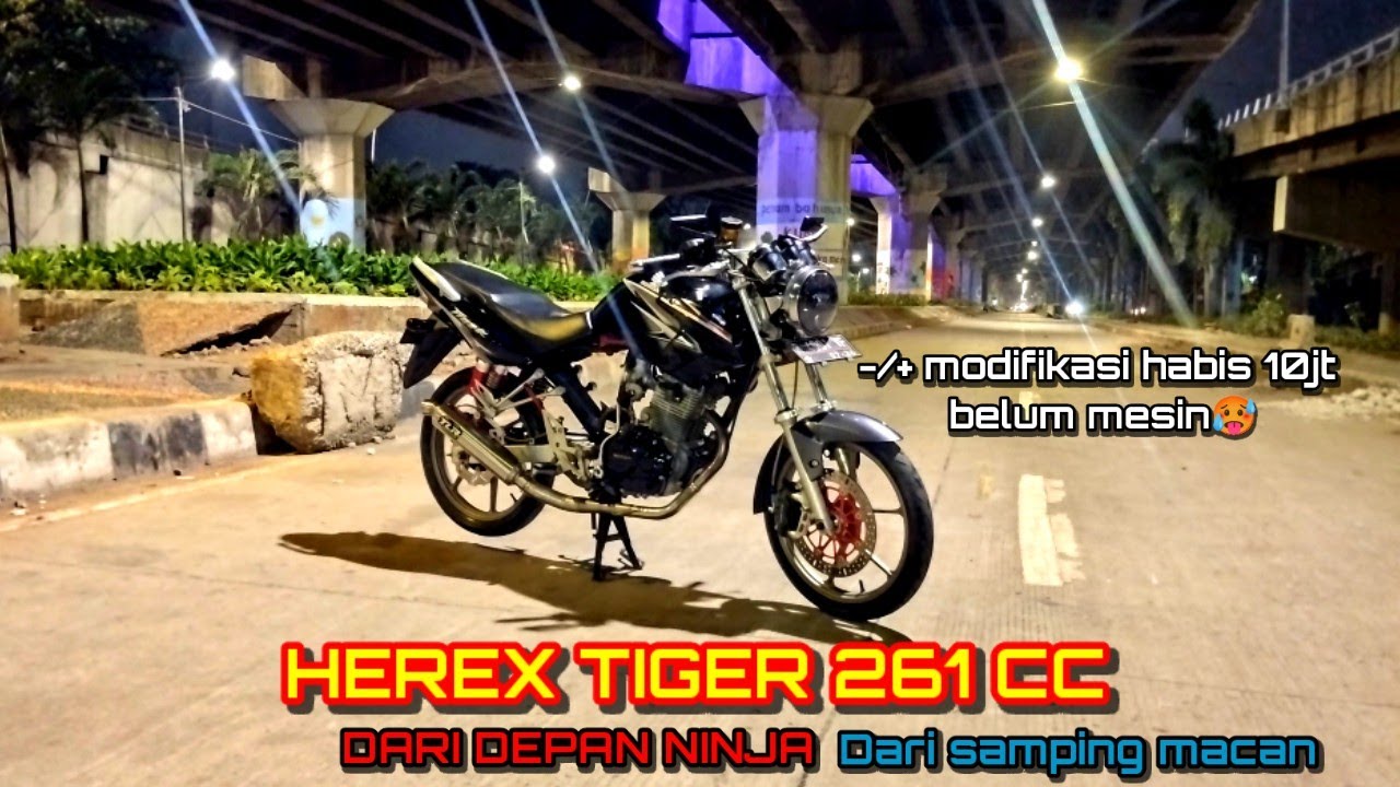 Review Honda Herex Tiger Cchabis Jt Belum Termasuk Mesin