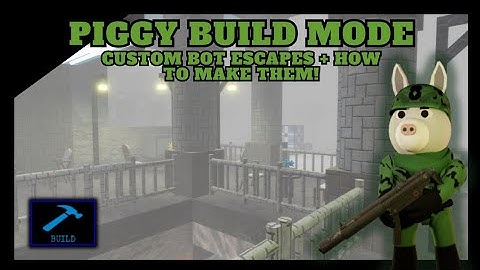 💨 | How To Make A Custom Bot Escape! | Piggy: Build Mode