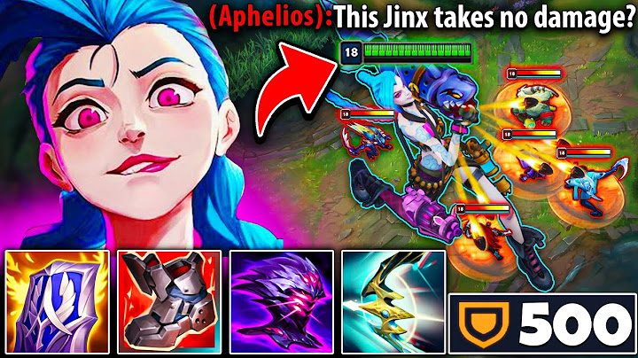 I invented the most broken Jinx build you'll ever see... (UNKILLABLE TANK CARRY)
