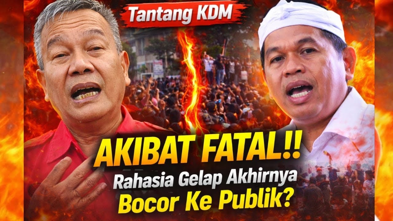 AKIBAT FATAL!! Walikota Banjar SENTIL KDM, Rahasia Gelap Akhirnya Bocor Ke Publik?