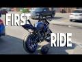 FIRST RIDE OF THE SEASON ON MY YAMAHA R7!!